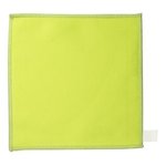 Double Sided Microfiber Cleaning Cloth - Lime Green