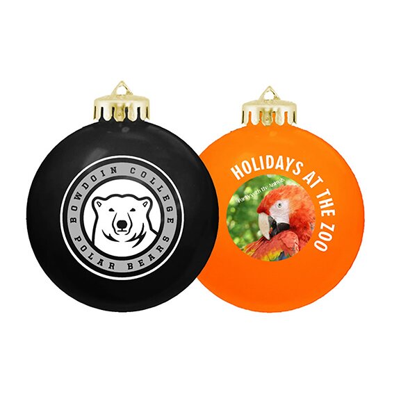 Main Product Image for Imprinted Double Sided Shatterproof Fundraiser Ornament Round