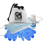 Drawstring Hand Sanitizer Pouch -  