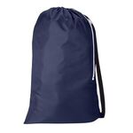 Drawstring Utility Bag - Navy Blue