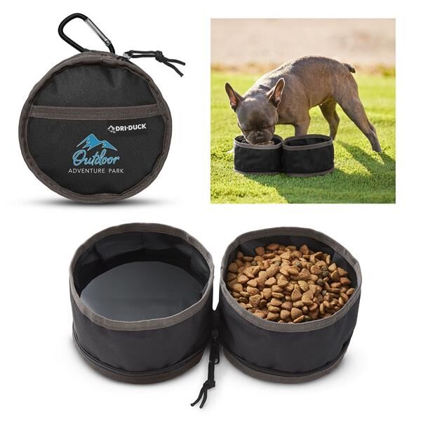 Main Product Image for Dri Duck Packable Duo Pet Dish