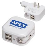 Buy Custom Dual Auto & Ac Adapter