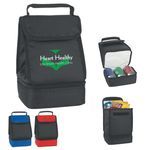 Dual Compartment Lunch Bag -  