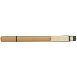 Dual Function Eco-Inspired Pen With Highlighter - Natural With Black