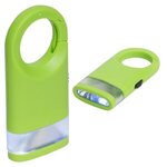 Dual Shine LED Light Carabiner -  green