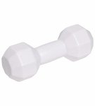 Dumbbell Stress Reliever - White
