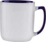 Duo-Tone Noble Collection Mug - White-blue