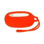 Durable Silicone Luggage Tag - Medium Red