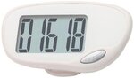 Easy Read Step Count Pedometer - White