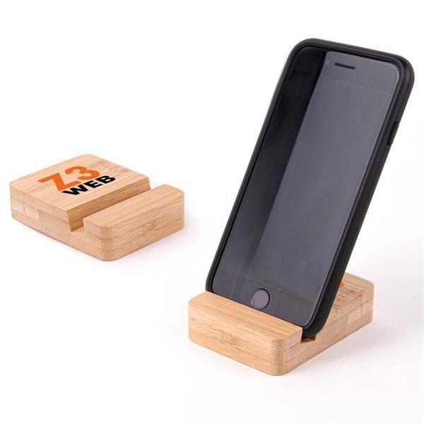 Main Product Image for Eco-Friendly Bamboo Mobile Device Holder