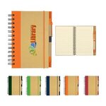 Buy Eco-Inspired Hardcover Notebook & Pen - Full Color