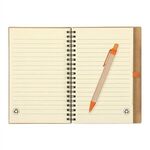 Eco-Inspired Spiral Notebook & Pen -  