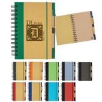 Buy Custom Printed Eco-Inspired Spiral Notebook & Pen