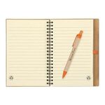 Eco-Inspired Spiral Notebook & Pen -  