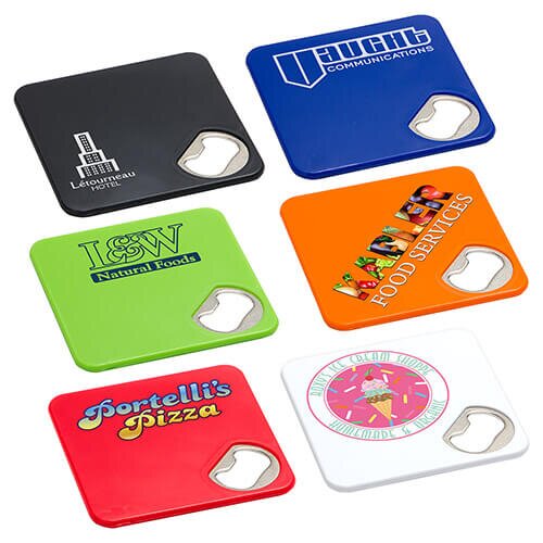 Main Product Image for Custom Econo Bottle Opener Coaster