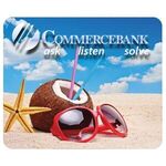 Econo Mouse Pad with 1/16" Neoprene Base -  