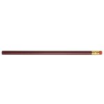 Economy Line Round Pencil - Burgundy