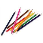Eight-Color 7" Wooden Pencil Set in White Box -  