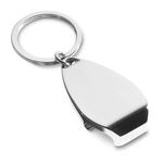 Elite Laser Engraved Metal Bottle Opener Keyholder. -  