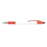 Elite Slim Pen (Digital Full Color Wrap) - Orange/white/silver