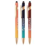 Buy Custom Printed Ellipse Ombre Rose Gold Stylus Pen