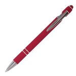 Ellipse Softy Brights w/Stylus - Laser Engraved - Metal Pen -  