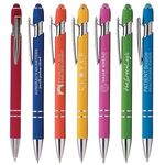 Buy Ellipse Softy Brights &Stylus - Laser Engraved - Metal Pen