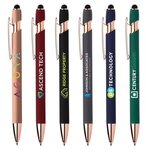 Buy Ellipse Softy Rose Gold Classic Pen With Stylus - Colorjet