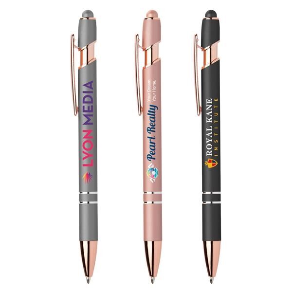 Main Product Image for Ellipse Softy Rose Gold Metallic With Stylus - Colorjet