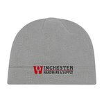 Embroidered Fleece Beanie -  