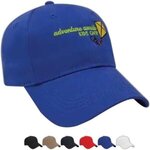 Embroidered Lightweight Low Profile Cap -  