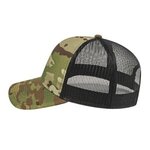 Embroidered Multicam Mesh Back Cap -  