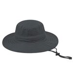 Embroidered Premium Performance Boonie Cap - Graphite