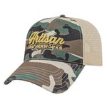 Buy Embroidered Woodland Camo with Soft Mesh Back Cap