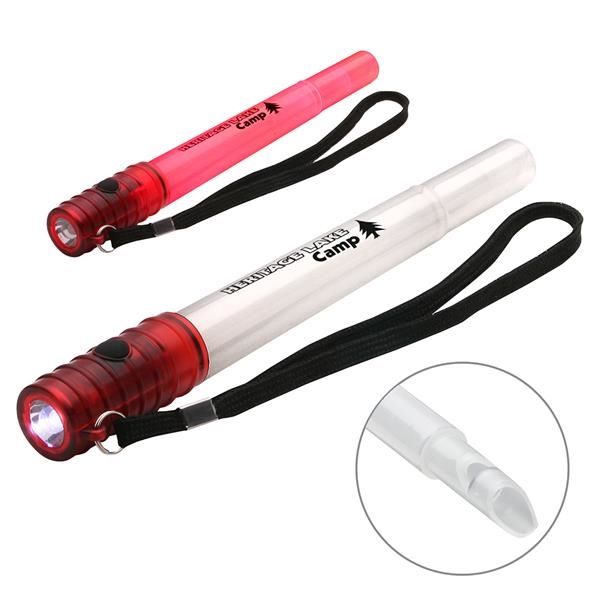 Main Product Image for Marketing Emergency LED Glow Whistle