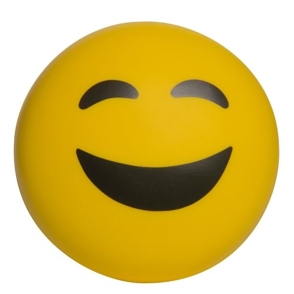 Main Product Image for Custom Squeezies(A) Emoji Happy Face Stress Reliever