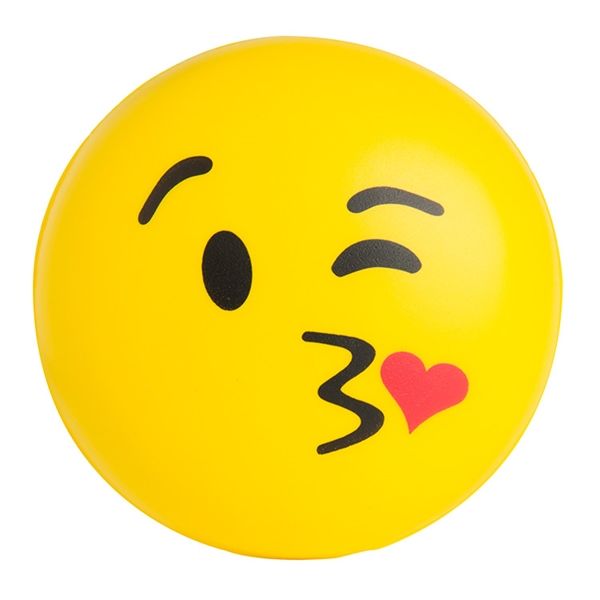 Main Product Image for Custom Squeezies(R) Kiss Kiss Emoji Stress Reliever