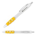 Buy Imprinted Emoticon Click Pen - Happy Face