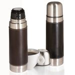 Buy Empire (TM) Leather-Wrapped Thermos