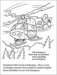 EMTs Help Save Lives Coloring and Activity Book -  