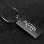 Epoch Laser Engraved Metal Keyholder - Gunmetal