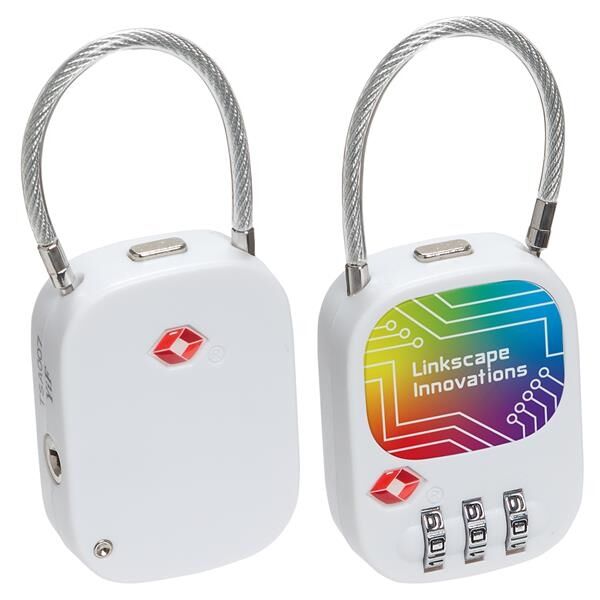 Main Product Image for Imprinted Escort Tsa-Approved Luggage Lock
