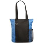 Essential Trade Show Tote with Zipper Closure - Blue