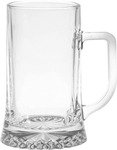 European Glass Tankard 17 oz - Clear