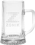 Buy Beer Tankard European Glass Deep Etched 17 oz