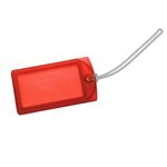 Explorer Luggage Tag - Translucent Red