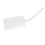 Explorer Luggage Tag - White