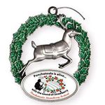 Buy Custom Express Reindeer Holiday Ornament