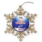 Buy Custom Express Snowflake Holiday Ornament