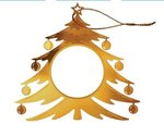Express Tree Holiday Ornament - Bright Gold